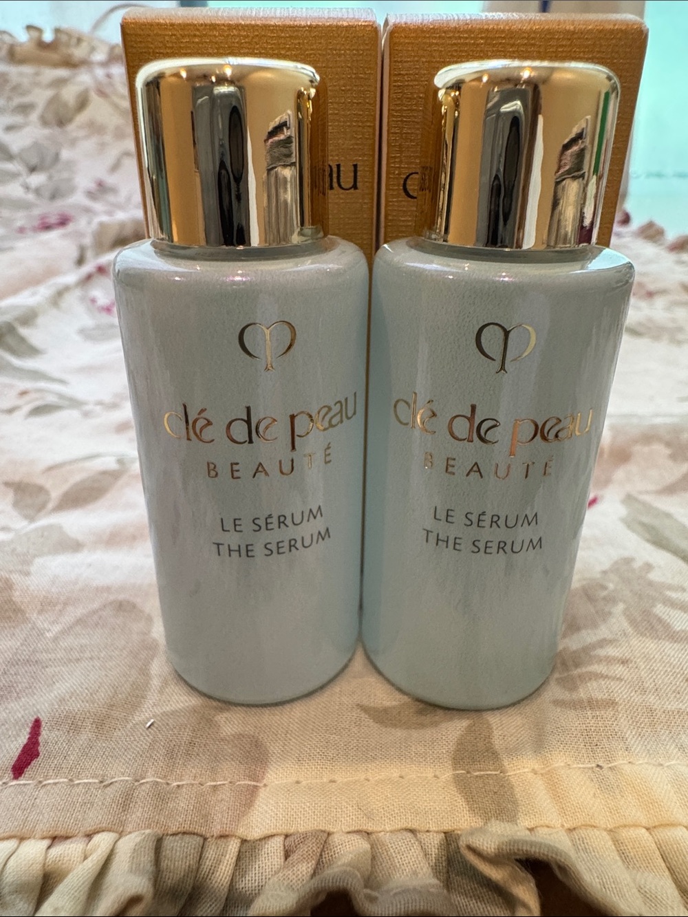 clé de peau The Serum – travel size set of two